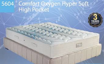 Στρώμα Comfort Oxygen Hyper Soft High Pocket διπλό 140 Χ 190-200 Χ 31