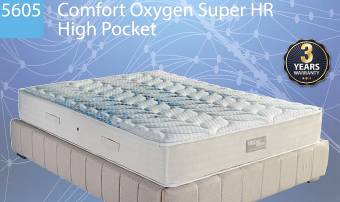 Στρώμα Comfort Oxygen Super HR High Pocket διπλό 150 Χ 200 Χ 29