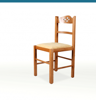 Καρέκλα ξύλινη Κ71 Καρυδί